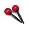 NINO PAIRE MARACAS PLASTIQUE ROUGE