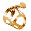 BG L11 LIGATURE TRADITION SAXOPHONE ALTO plaquée or avec couvre bec
