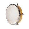 FUZEAU TAMBOURIN 20 CM PEAU NATURELLE + VIS SS CYMBALETTES REF.571