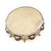 FUZEAU TAMBOURIN 20 CM PEAU NATURELLE + VIS + CYMBALETTES REF.003991