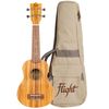 FLIGHT DUS322 UKULELE SOPRANO ZEBRAWOOD + Housse