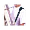 BG T01 CORDON TUBA - COURROIE EPAULE AVEC 2 CROCHETS METAL A POMPE