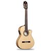 ALHAMBRA 3F CW E1 GUITARE FLAMENCO ELECTRO ACOUSTIQUE NATURELLE