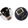 FLIGHT VANTETBK "VANGUARD" UKULELE TENOR ELECTRIQUE TRANS BLACK