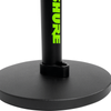 SHURE BY GATOR SH-DESKTOP1 SUPPORT MICRO DE TABLE BASSE RONDE 25-38cm