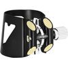 VANDOREN LC04BP LIGATURE OPTIMUM NOIR CLARINETTE BASSE + COUVRE BEC