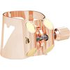 VANDOREN LC07PGP LIGATURE OPTIMUM OR ROSE SAXOPHONE ALTO + couvre bec