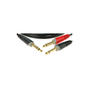 KLOTZ AY1-0300 CABLE D'INSERT JACK TRS/2 JACKS TS 3m