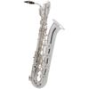 SELMER SERIE II JUBILEE SAXOPHONE BARYTON ARGENTE GRAVE étui/bec