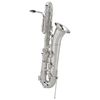 SELMER SERIE II JUBILEE SAXOPHONE BASSE ARGENTE GRAVE étui/bec