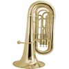 BESSON BE1087 SERIE 1000 TUBA ETUDE SIB 3 PISTONS VERNI + ETUI