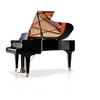 SCHIMMEL K 213 ROYAL PIANO A QUEUE VERNI NOIR