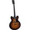 EKO SA350 GUITARE ELECTRIQUE HOLLOWBODY DOUBLE CUT SUNBURST