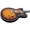 EKO SA350 GUITARE ELECTRIQUE HOLLOWBODY DOUBLE CUT SUNBURST
