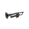 PTRUMPET TROMPETTE EN RESINE ABS NOIRE avec housse et embouchure