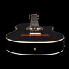 ORTEGA RCE145BK GUITARE CLASSIQUE ELECTRO NOIR - Table en cèdre