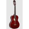 ORTEGA R121-34WR GUITARE CLASSIQUE ACOUSTIQUE 3/4 BORDEAUX - Épicéa