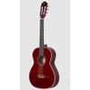 ORTEGA R121-34WR GUITARE CLASSIQUE ACOUSTIQUE 3/4 BORDEAUX - Épicéa