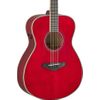 YAMAHA FS-TA RR GUITARE FOLK TRANSACOUSTIC RUBY RED