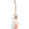 LAVA ME PLAY 36" GUITARE FOLK ELECTRO LIGHT PEACH/FROST WHITE Litebag