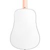 LAVA ME PLAY 36" GUITARE FOLK ELECTRO LIGHT PEACH/FROST WHITE Litebag