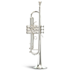 STOMVI 5313 "MAHLER" TROMPETTE SIB ARGENTEE étui & emb