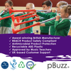 PBUZZ A COULISSE EN RESINE ABS ROUGE avec housse et embouchure
