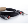 CORDIAL EU3PC "ELEMENTS" CABLE 2 RCA/2 JACK MALE - 3m
