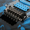 IBANEZ JEM77P-BFP "STEVE VAI" GUITARE ELECTRIQUE BLUE FLORAL PATTERN