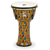 TOCA SFDMX-9K DJEMBE SYNTHETIQUE 9" ACCORD MECANIQUE KENTE CLOTH