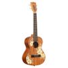 KALA KA-HIBISCUS-T-BAG "HIBISCUS" UKULELE TENOR ACAJOU avec housse