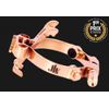 JLV LIGATURE SAXOPHONE TENOR OR ROSE POUR BEC EBONITE