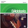 D'ADDARIO EJ65S PROARTE CUSTOM EXTRUDED JEU DE CORDES UKULELE SOPRANO
