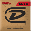 DUNLOP DAB1356 JEU DE CORDES GUITARE FOLK BRONZE 80/20 - 13/56