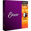 ELIXIR NANOWEB 16052 JEU CORDES GIT. FOLK PHOSPHOR B. / LIGHT 12-53