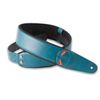 RIGHTON STRAPS CHARM-TL COURROIE GUITARE CUIR VEGAN BLEU TURQUOISE