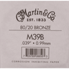 MARTIN 039 CORDE FOLK BRONZE 80/20 .039"