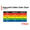 HOSA CMM-500Y-MIX SET DE 5 CABLES D'INSERT