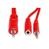 HOSA CMM-515Y HOPSCOTCH PATCH -3,5MM TS - 15cm ( 5PCS )
