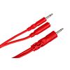 HOSA CMM-515Y HOPSCOTCH PATCH -3,5MM TS - 15cm ( 5PCS )