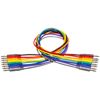 HOSA CMM-845 CABLES DE PATCH - 45cm ( 8PCS)