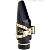 VANDOREN LC59PGP LIGATURE M/O PLAQUE OR ROSE SAXO BARYTON+C.BEC PLAST