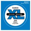 D'ADDARIO XLB045 CORDE BASSE FILET EN NICKEL CORDE LONGUE .045