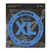 D'ADDARIO ECG25 FILE PLAT CHROME STAINLESS STEEL Jazz light 12/52