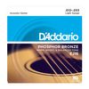 D'ADDARIO EJ16 PHOSPHORE BRONZE JEU DE CORDES FOLK LIGHT 12/53