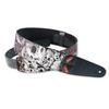 RIGHTON STRAPS DEATH-UN COURROIE GUITARE TISSU MOTIF DEATH TOUCH