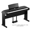 YAMAHA DGX-670B PIANO NUMERIQUE ARRANGEUR NOIR