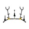 HERCULES DS538B SUPPORT 2 SAXOS + 3 CONES (soprano/flûte/clarinette)