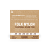 D'ADDARIO EJ33 "FOLK NYLON" JEU DE CORDES NYLON & BRONZE GUITARE FOLK