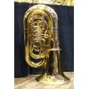 MIRAPHONE 497 "HAGEN" TUBA 6/4 SIB 4 PAL VERNI OCC N° 9130159 Housse